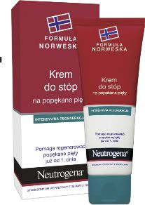 Neutrogena Formuła Norweska krem do stóp na popękane pięty 50ml