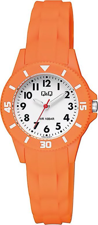 Zegarek QQ Zegarek damski QQ V26A-003V pomarańczowy