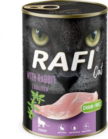 Dolina Noteci Rafi Cat Adult Sterilised królik 400g