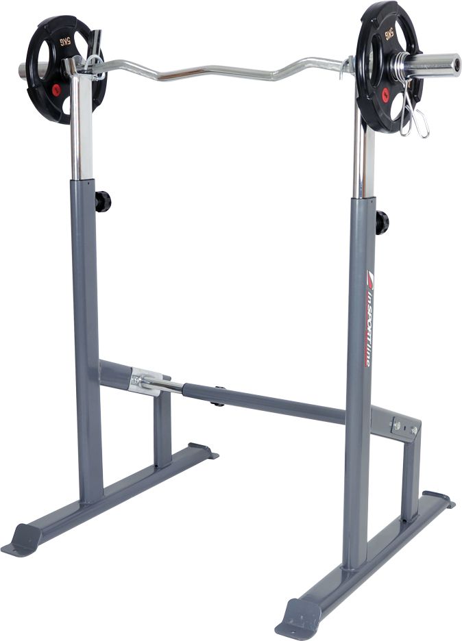 inSPORTline Regulowany stojak pod sztangę PW30 szary (7249)