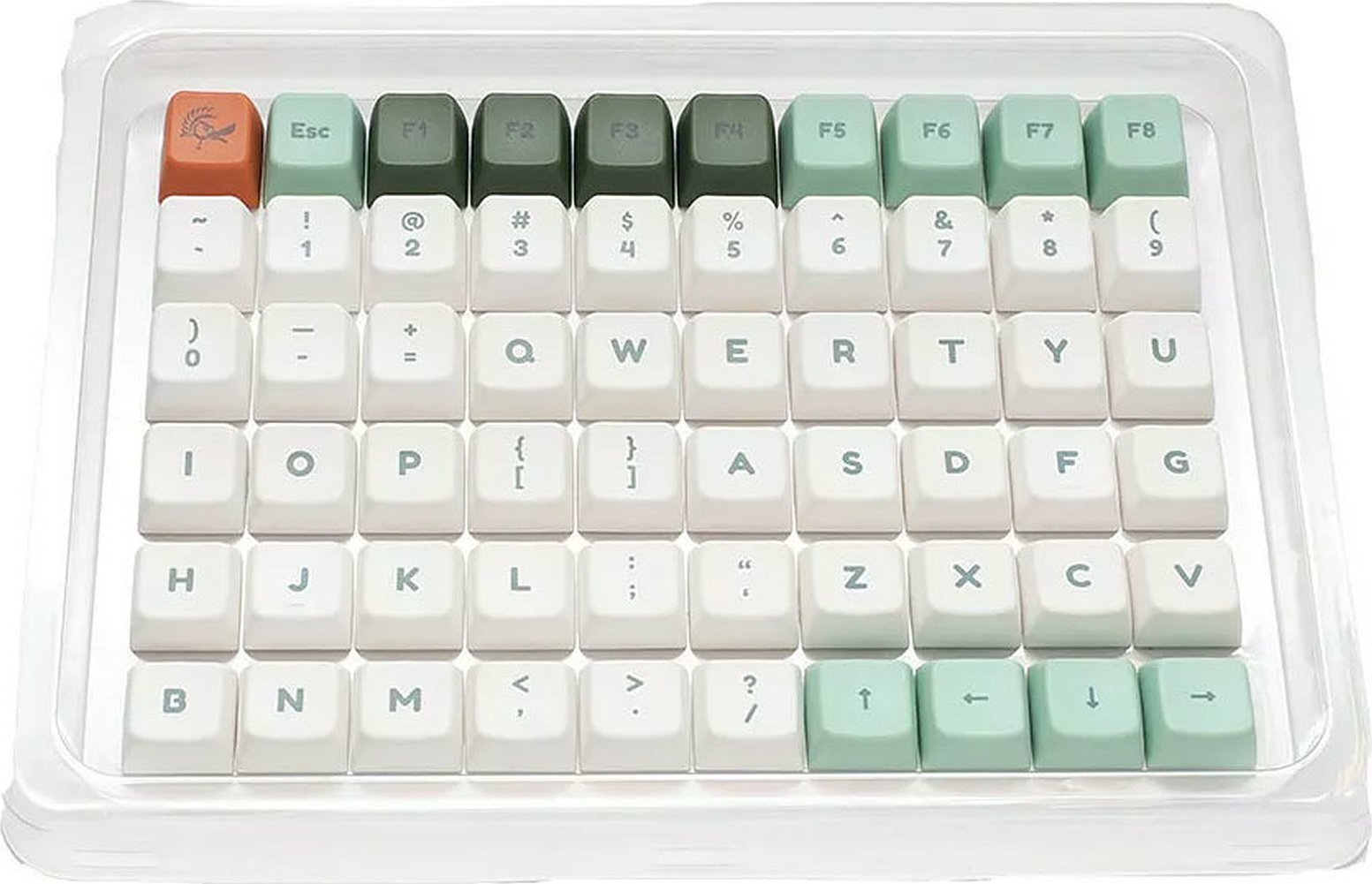 Ducky Ducky Dino PBT Dye Sublimation Set - 133 Keycaps, ANSI-US-Layout, ANSI-US-Layout