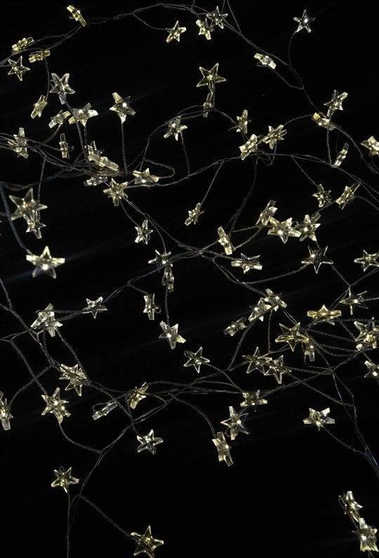 Dekoracja świąteczna CHRISTMAS_TO GARLAND STAR 250LED 5M WARM WHITE IP44