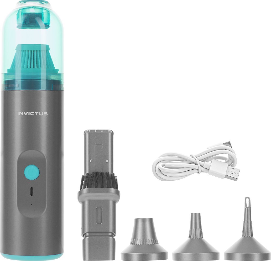 INVICTUS ONE HOME 2in1 Handstaubsauger/Luftpumpe Set 8tlg.