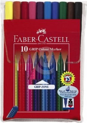 Faber-Castell Flamastry Grip 20 kolorów