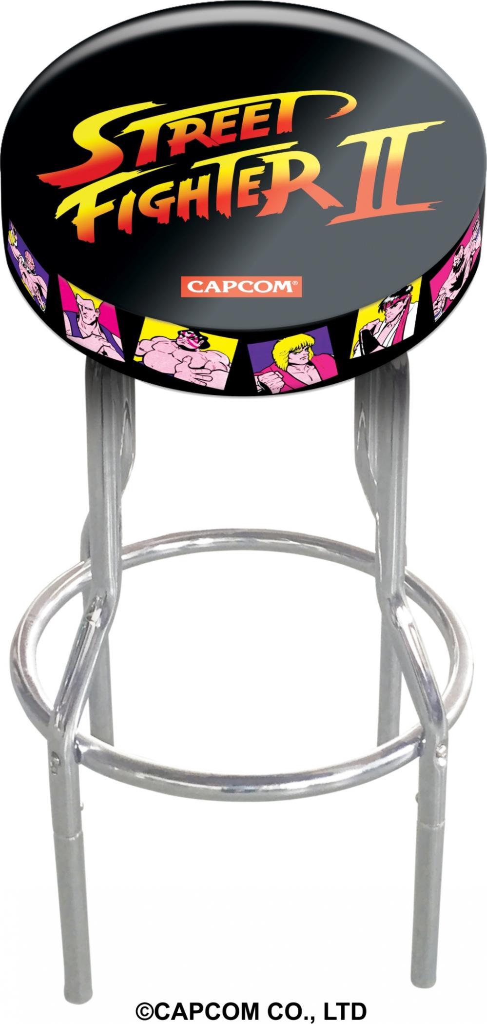 Arcade1UP Krzesło Hoker Stołek Street Fighter Ii Arcade1up