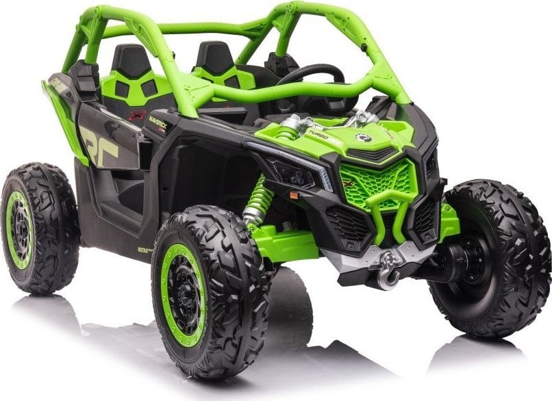 Lean Cars Auto Na Akumulator Buggy Can-am RS DK-CA001 Zielone 4x4