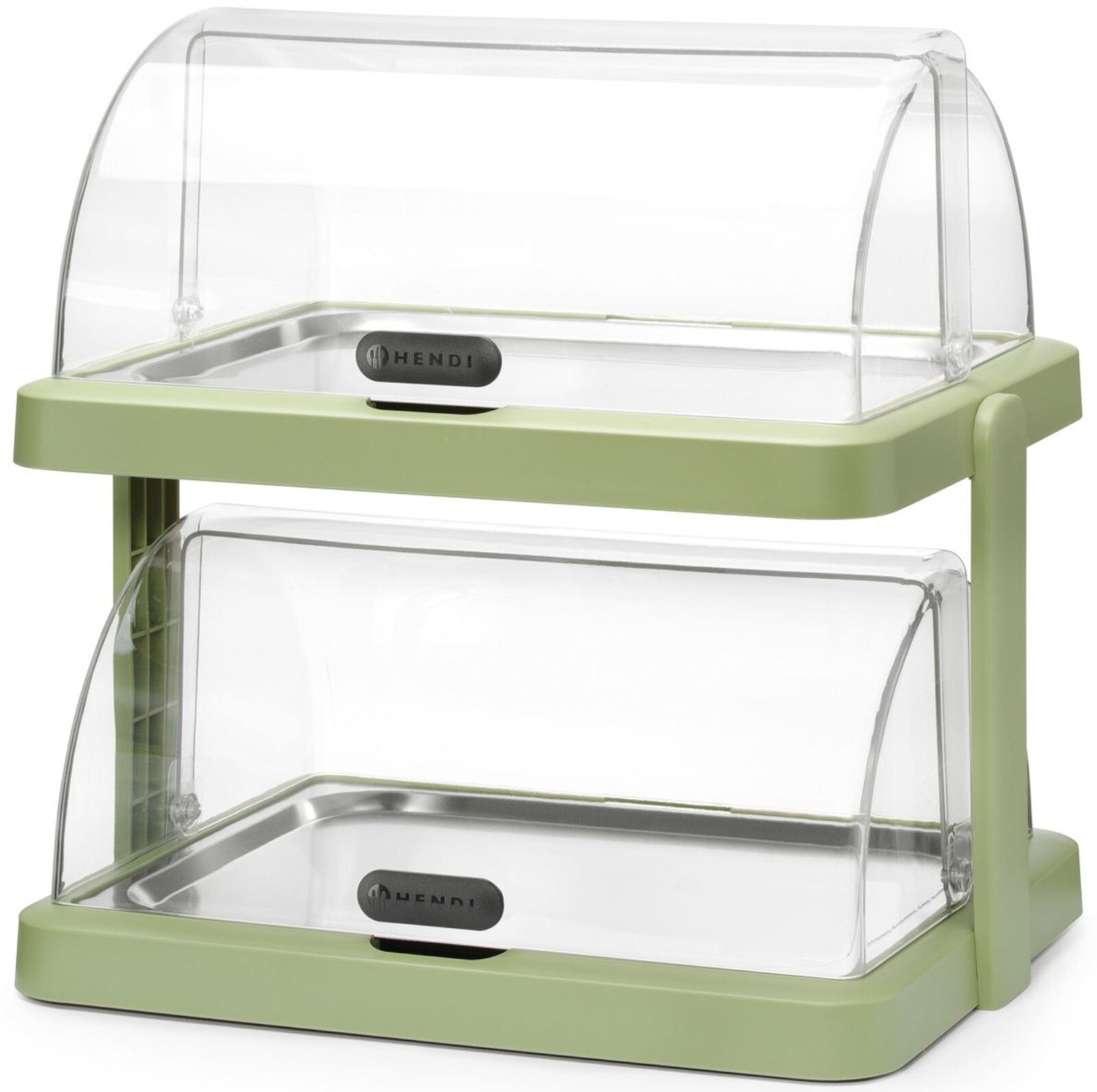 Hendi Witrynka chłodząca podwójna bufetowa z pokrywą roll-top Duo UNIQ