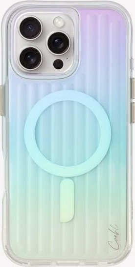 Uniq UNIQ case Coehl Linear iPhone 16 Pro Max 6.9" Magnetic Charging opal/iridescent