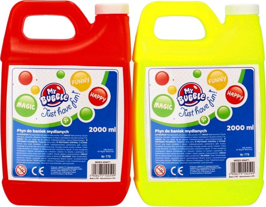 Mc Bańki Mydlane PLYN DO BANIEK 2000ML MY BUBBLE BANIAK 8
