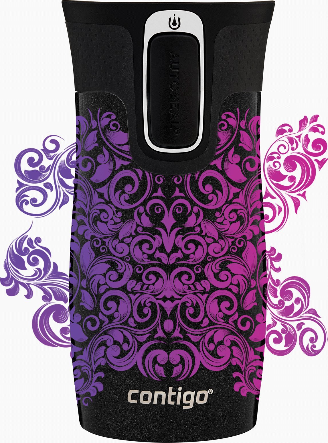 Contigo Kubek termiczny Contigo West Loop Mini 300ml - Glamour - Czarny Metalik