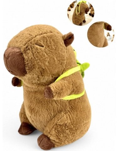 *****Kapibara duża 37cm z plecaczkiem 00030