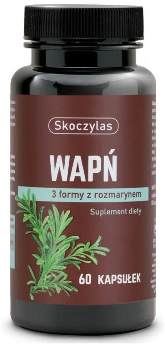 Skoczylas Wapń suplement diety 60 kapsułek 150ml