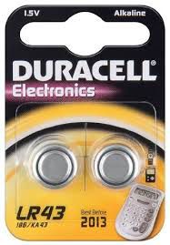 Duracell Bateria Electronics LR43 73mAh 2 szt.
