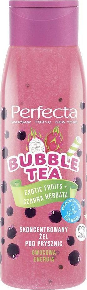Perfecta Bubble Tea skoncentrowany żel pod prysznic Exotic Fruits & Czarna Herbata 400ml