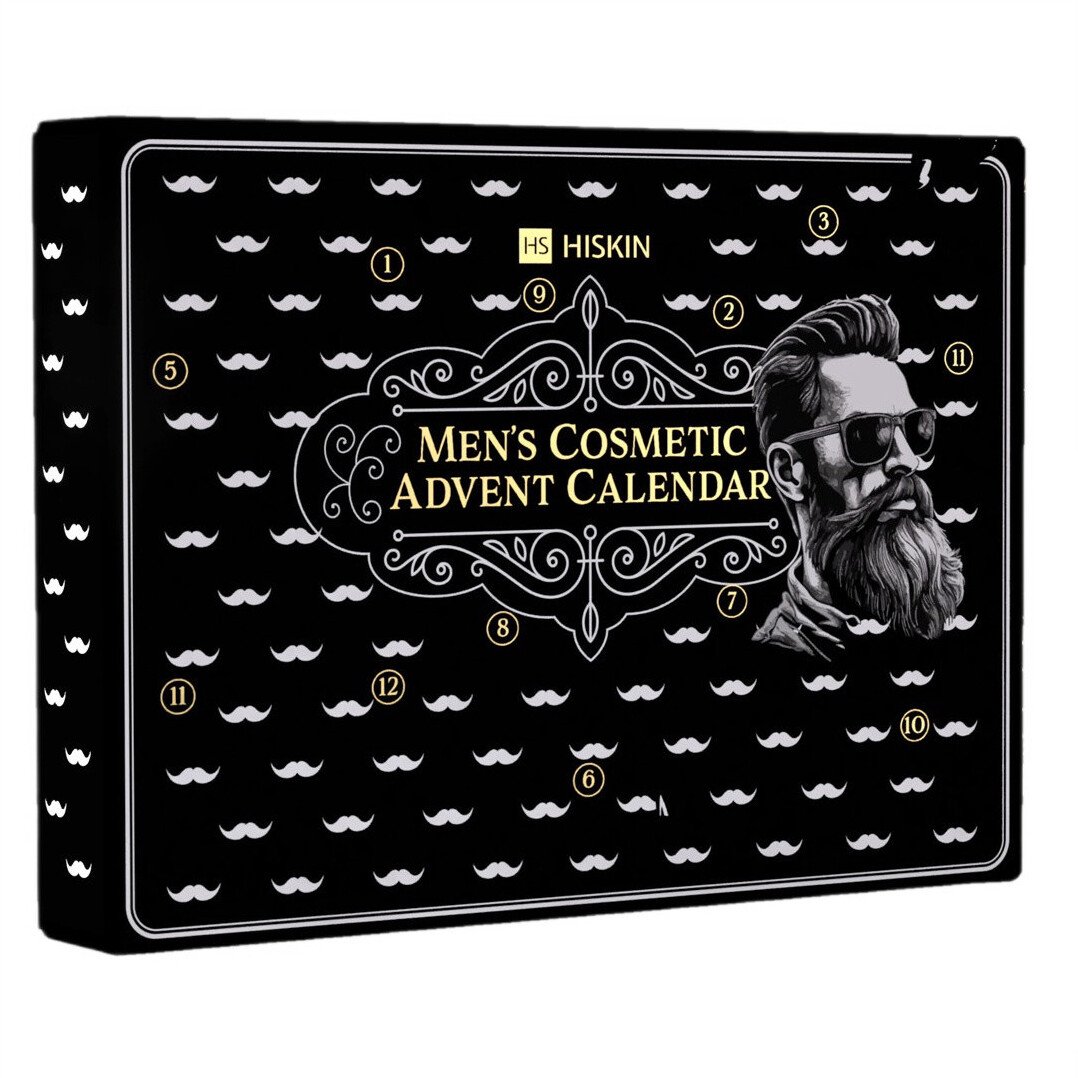HiSkin Men's Cosmetic Advent Calendar kalendarz adwentowy dla mężczyzny 12szt