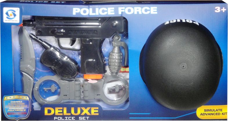 Swede Zestaw policyjny z polskim modułem dźwiękowym