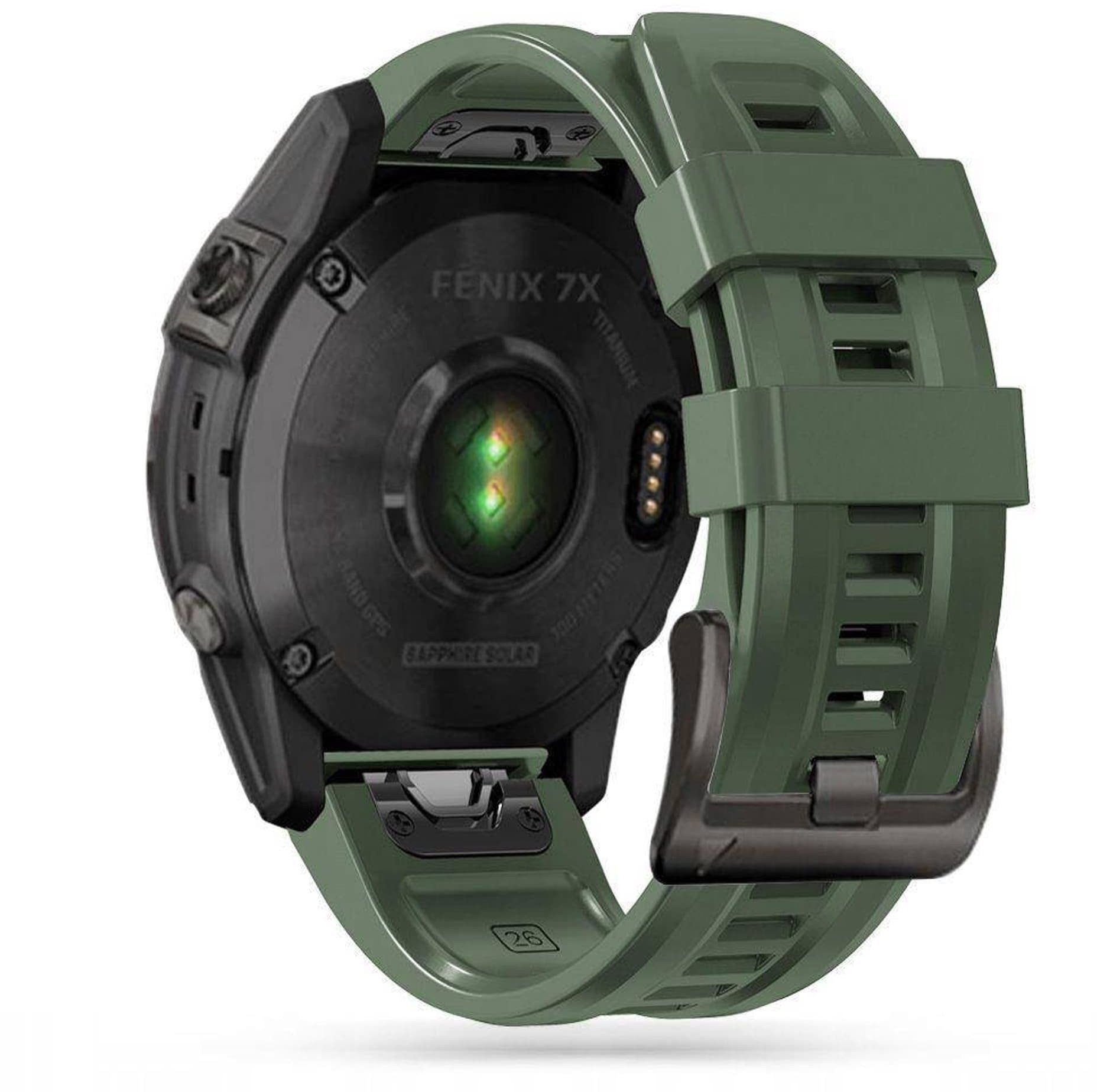 Pasek Tech-Protect IconBand na Garmin Fenix 5 / 6 / 6 Pro / 7 - zielony