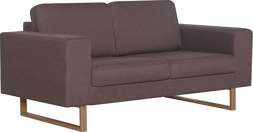 Elior Elegancka dwuosobowa sofa Williams 2X - taupe
