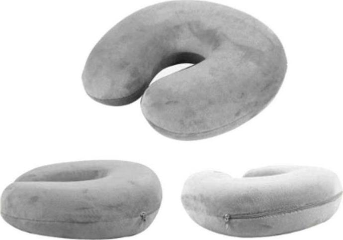 Aptel PODUSZKA SAMOCHODOWA PODRÓŻNA TYPU ROGAL szara AG353E