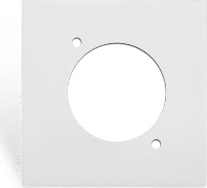 Procab Procab CP45DSZ/W Connection plate D-size 45 x 45 mm White version