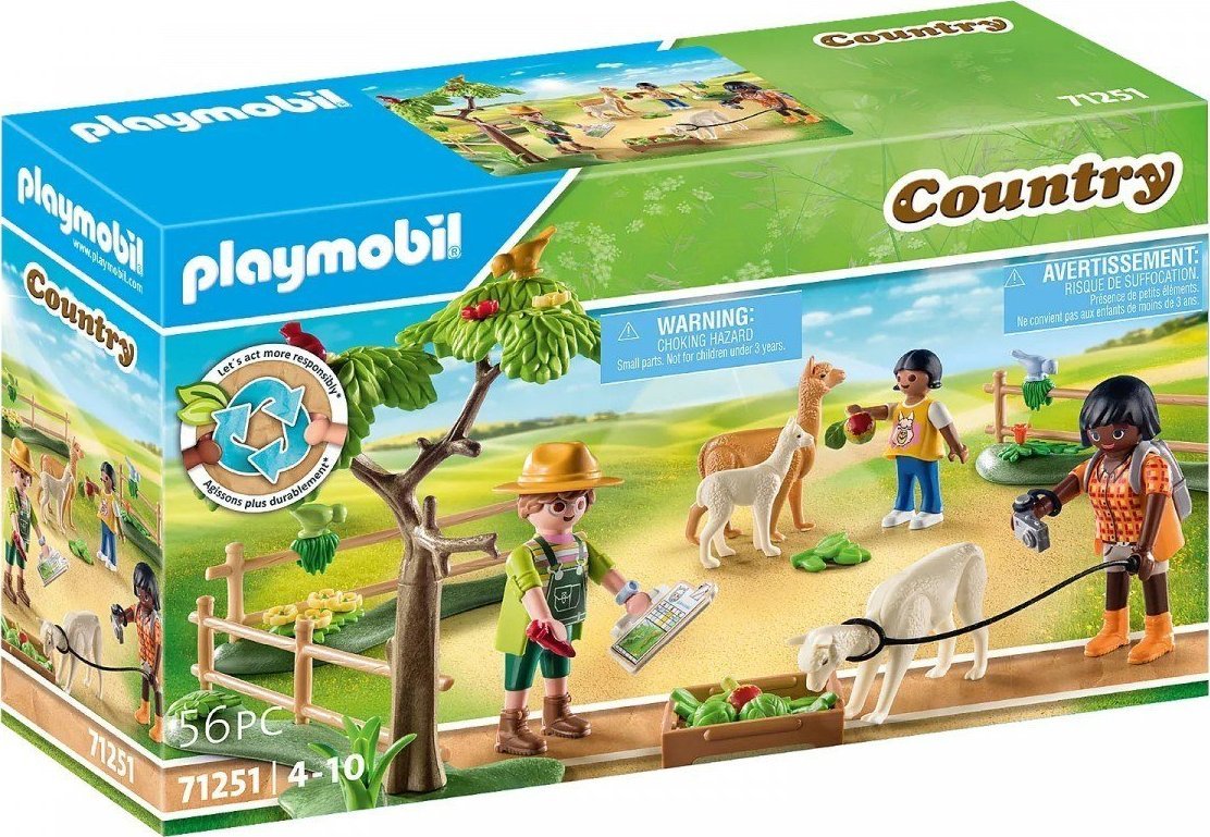 Playmobil Playmobil Wędrówka z alpakami 71251