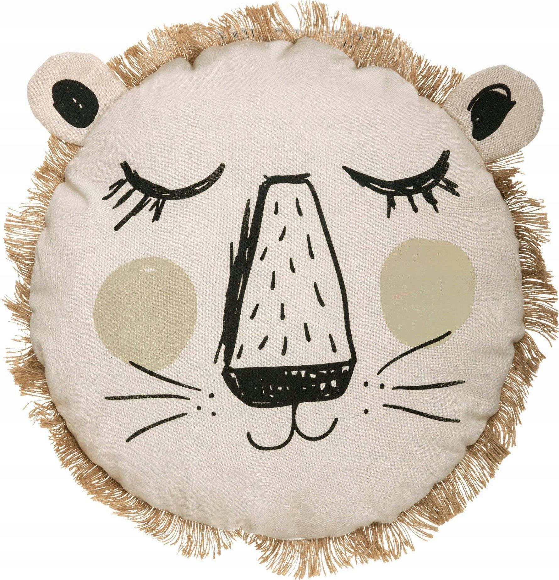 Bertoni-arco Poduszka okrągła LEW, Ø 44 cm