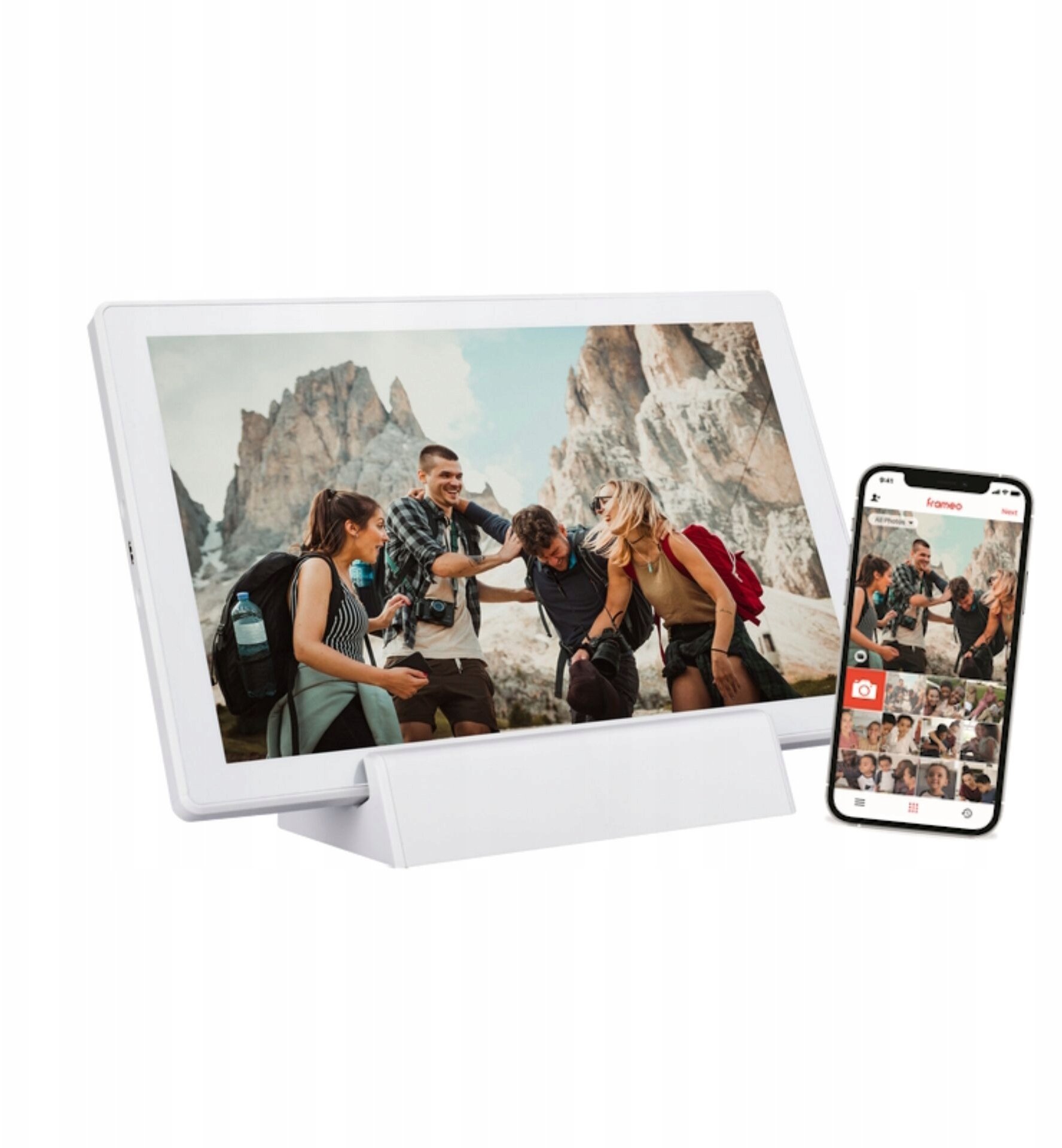 Ramka cyfrowa Braun DigiFrame 1011 WiFi mobil 25,7cm (10,1) white
