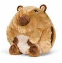 Poduszka kapibara i pluszowy ogrzewacz do dłoni