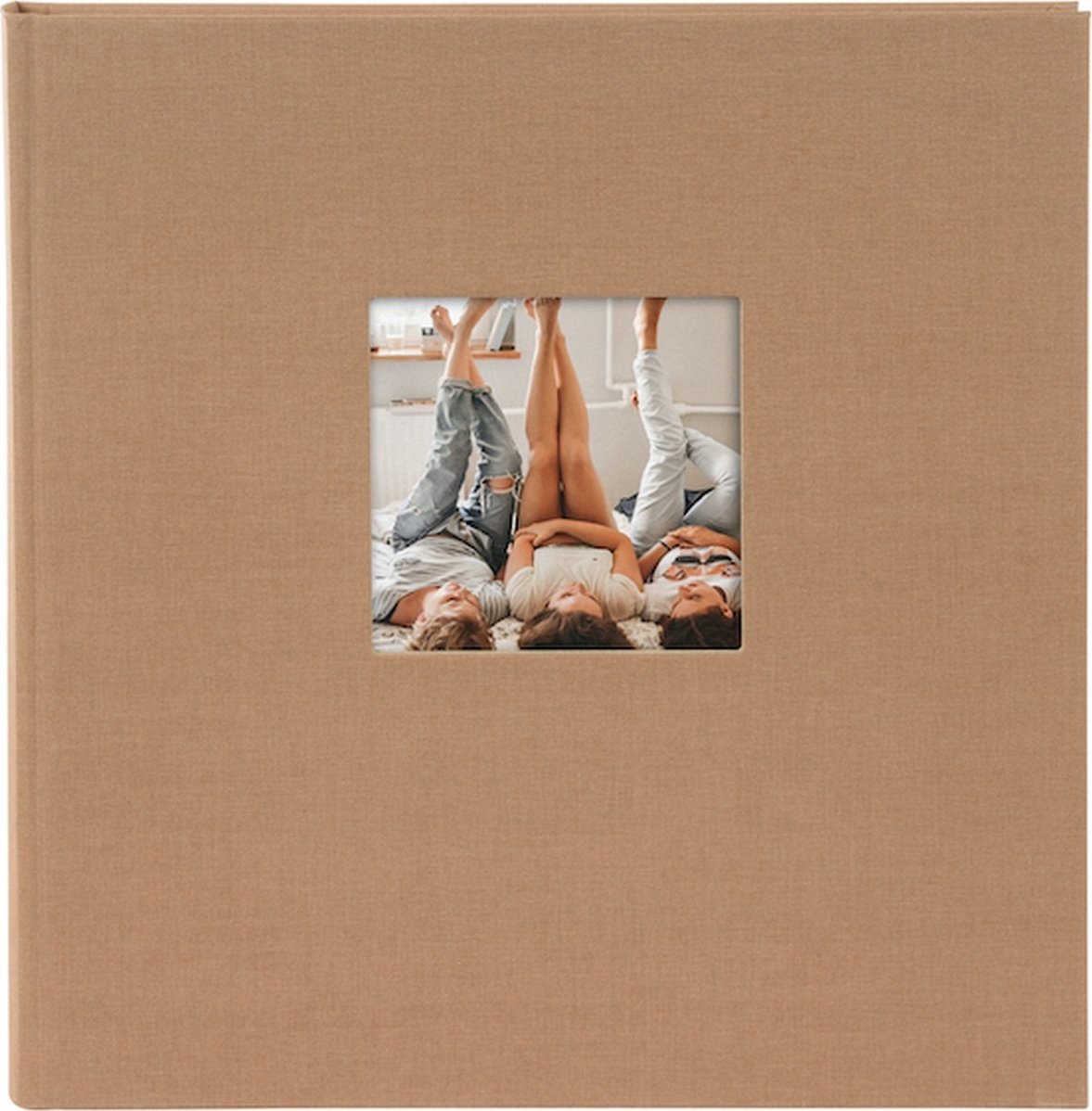 Goldbuch Album GOLDBUCH 27719 Bella Vista hazelnut 30x31/60 pages |white sheets|corner/splits|bookbound