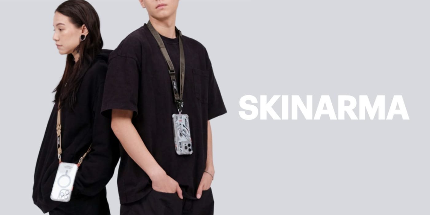 Skinarma etui Saido iPhone 16 6.1" Magnetic Charging niebieski/blue