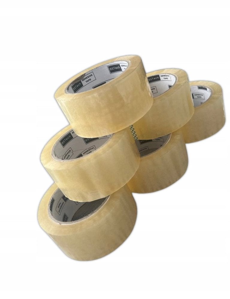 BSTech taśma klejąca ciche odklejanie Akryl Transparent 48x66