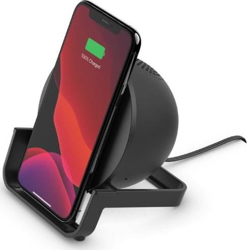 Ładowarka Belkin Boost Charge + głośnik Indukcyjna 2 A (AUF001vfBK)
