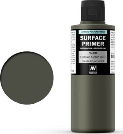 Vallejo Russian Green 4BO 200 ml. Podkład Akrylowy Vallejo Surface Primer uniwersalny