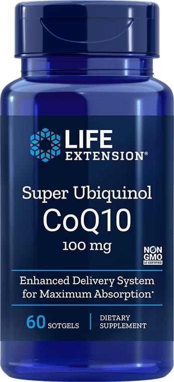 Life Extension Super Ubiqinol CoQ10 100 mg 60 kapsułek Life Extension