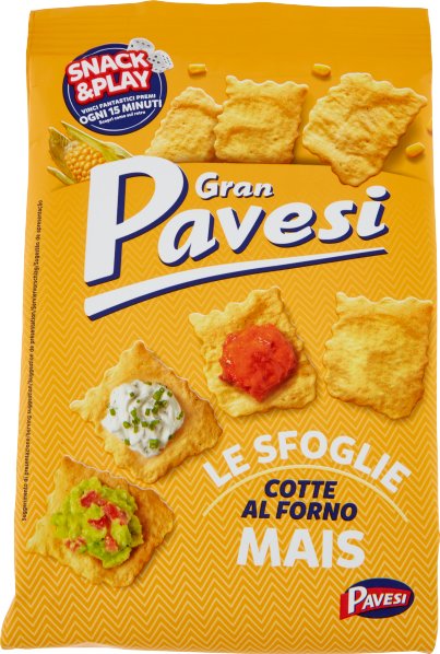 Krakersy kukurydziane le Sfoglie al Mais 150g - Pavesi
