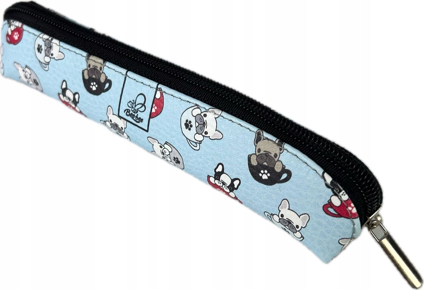 Piórnik Bee-bee Piórnik mini Buldogi blue