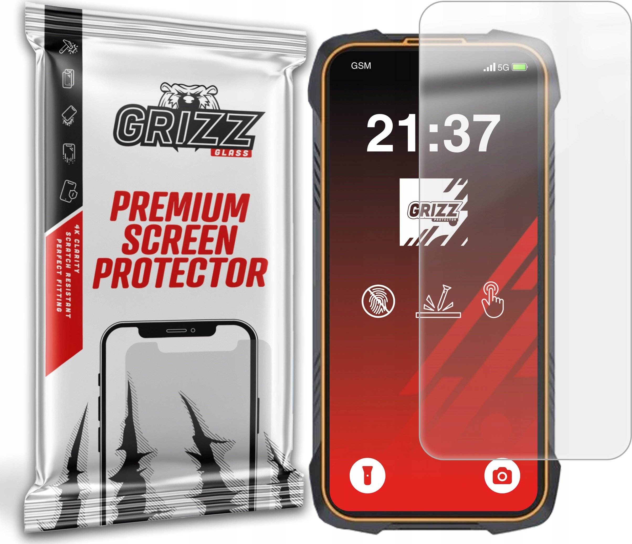 Folia matowa GrizzGlass PaperScreen do Cubot King Kong 6