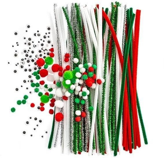 Zestaw kreatywny świąteczny 299szt