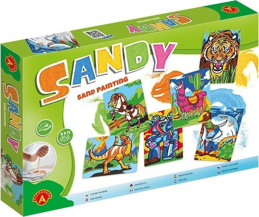 Alexander ZEST KREAT PIASKOWE MALOWANKI 6 OBRAZ ALX PUD