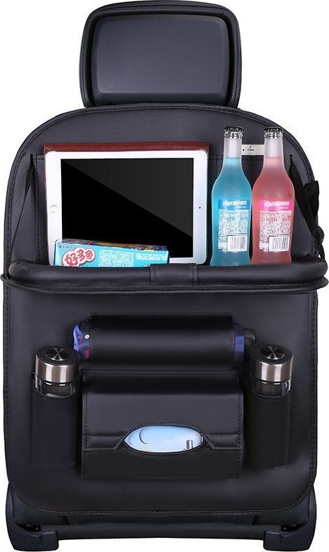 Braders Organizer samochodowy na fotel / ochraniacz osłona fotela / półka mini stolik do auta