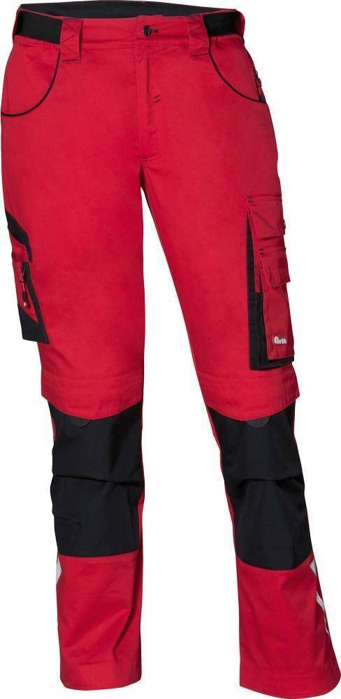 Fortis FORTIS spodnie meskie do pasa 24, czerwony/czarny, rozm.25