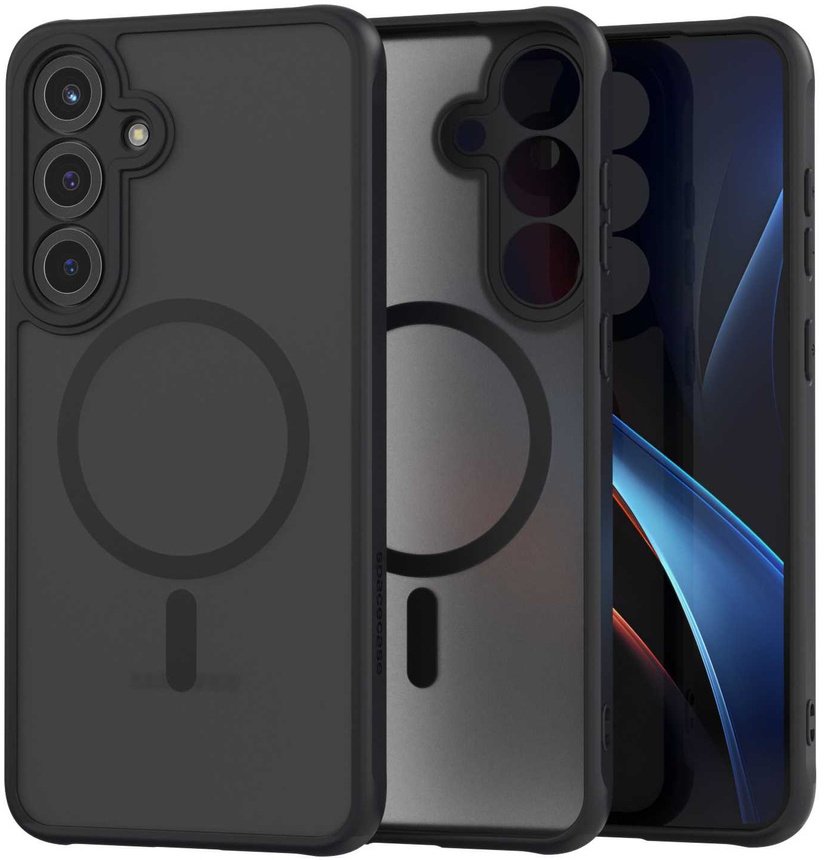 SpaceCase Etui Hybrid Mag Galaxy S25+ black standard