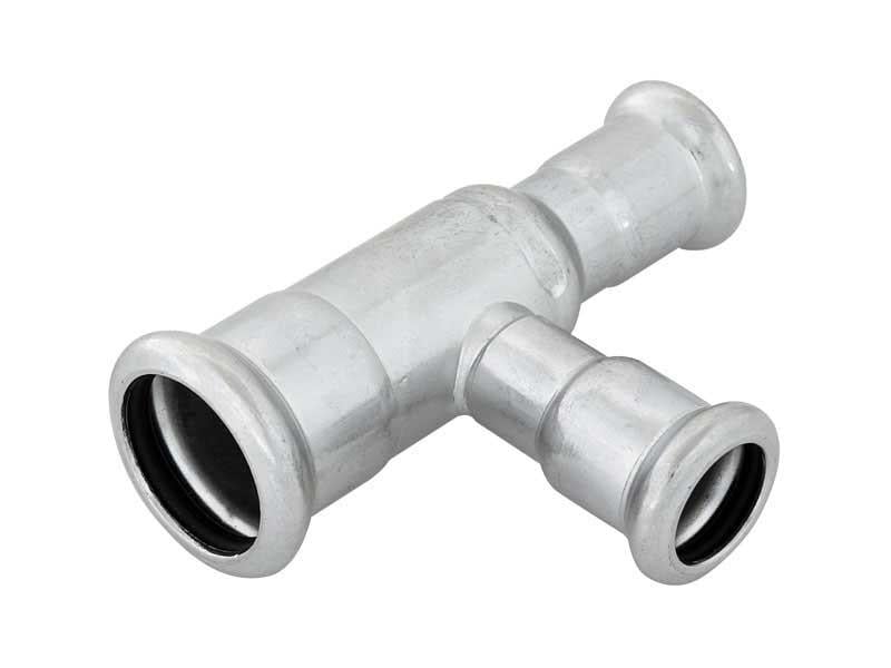 KAN-therm Trójnik redukcyjny 22x15x15mm stalowy - 620673.9