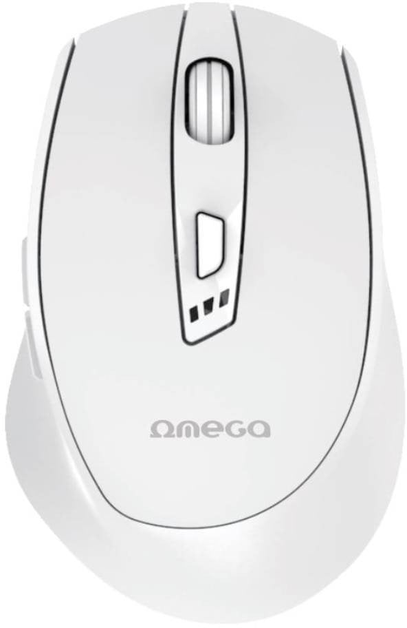OMEGA MOUSE MYSZ BEZPRZEWODOWA WIRELESS RECHARGEABLE USB-C WHITE [46036]
