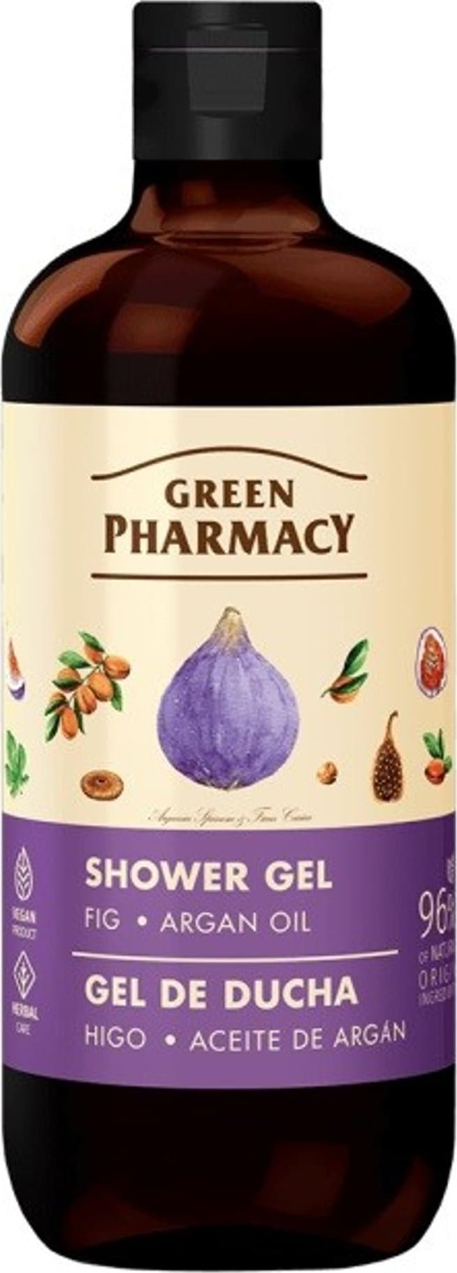 Green Pharmacy GREEN PHARMACY Multi Żel pod prysznic Figi i Olej arganowy 500 ml