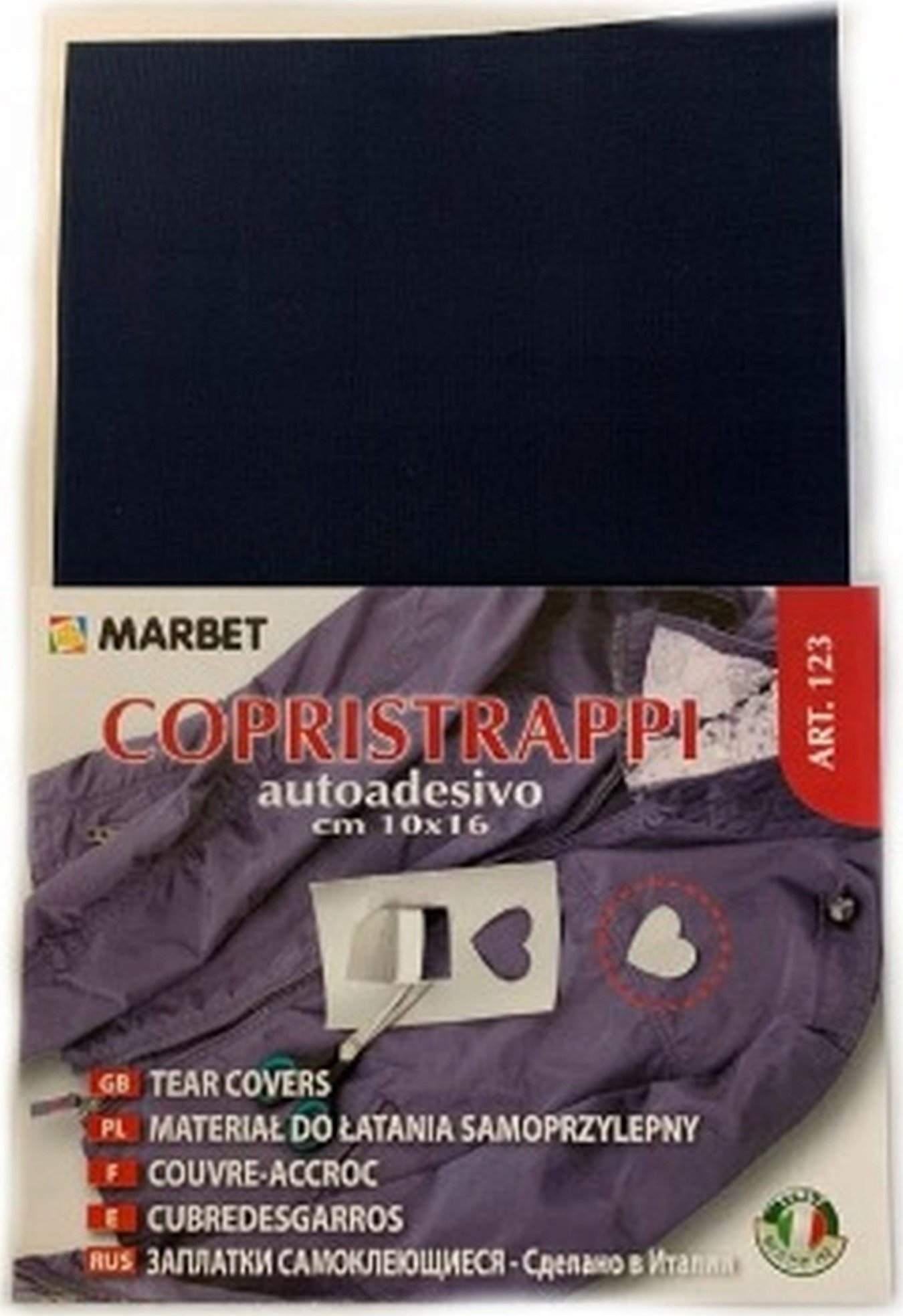 Marbet Łata Nylonowa wodoodporna samoprzylepna do kurtek 123 marbet 15