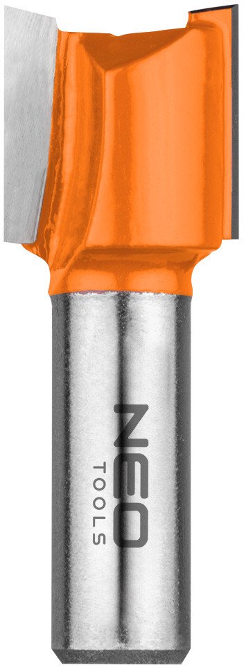 Frez palcowy dwuostrzowy, TCT, 20 x 19 mm, trzpień 12 mm