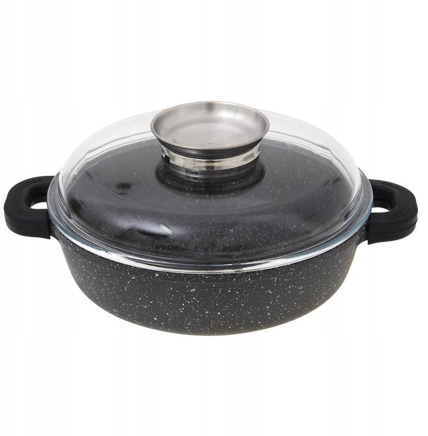 PATELNIA OD 2056 CZARNA 24 CM ESELA GŁĘBOKA