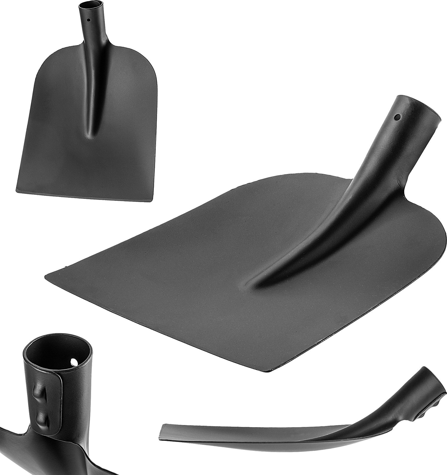 Kadax KADAX Łopata Piaskowa Uniwersalna Szpadel Do Piasku szufla mocna Stalowa Ostra