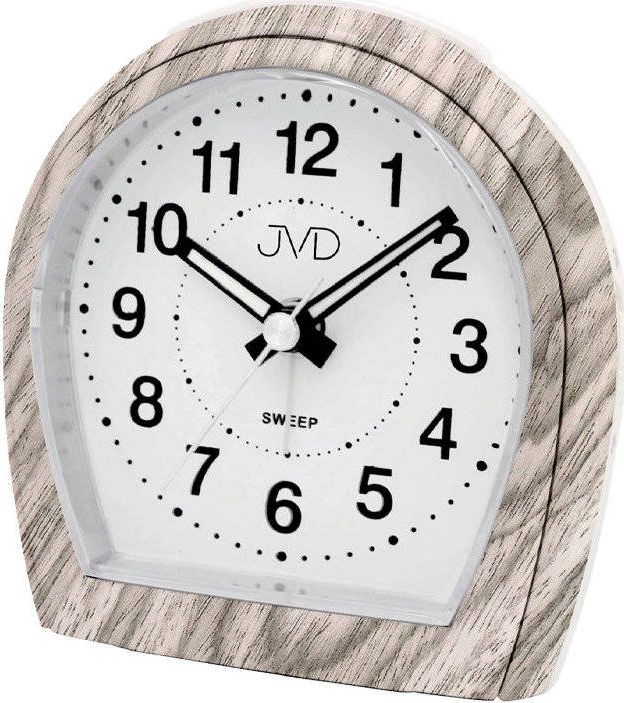 JVD Budzik JVD SRP812.D12 z płynącym sekundnikiem